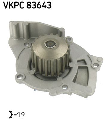 Водяной насос, охлаждение двигателя SKF VKPC83643