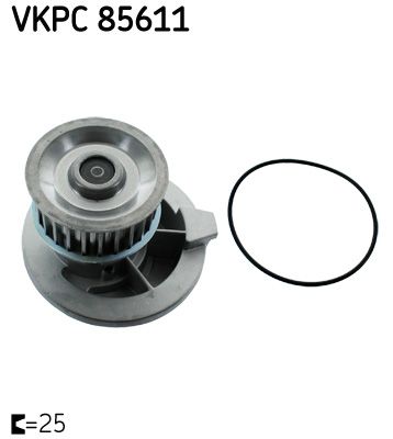 Водяной насос, охлаждение двигателя SKF VKPC85611