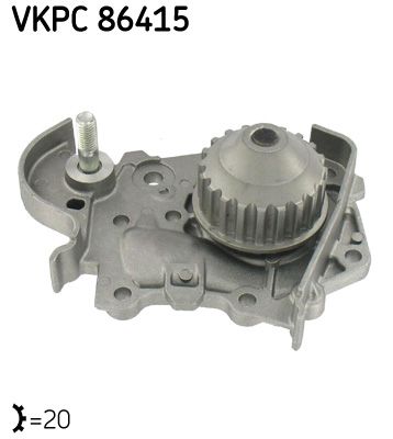Водяной насос, охлаждение двигателя SKF VKPC86415