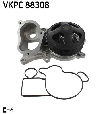 Водяной насос, охлаждение двигателя SKF VKPC88308