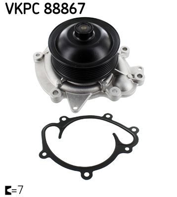 Водяной насос, охлаждение двигателя SKF VKPC88867