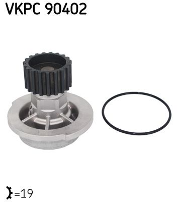 Водяной насос, охлаждение двигателя SKF VKPC90402