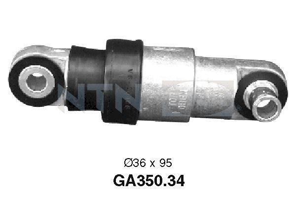 Натяжной ролик, поликлиновой ремень SNR GA35034