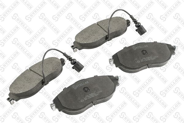 Комплект тормозных колодок, дисковый тормоз STELLOX 000505BSX