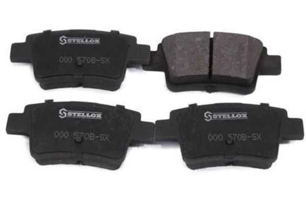 Комплект тормозных колодок, дисковый тормоз STELLOX 000570BSX