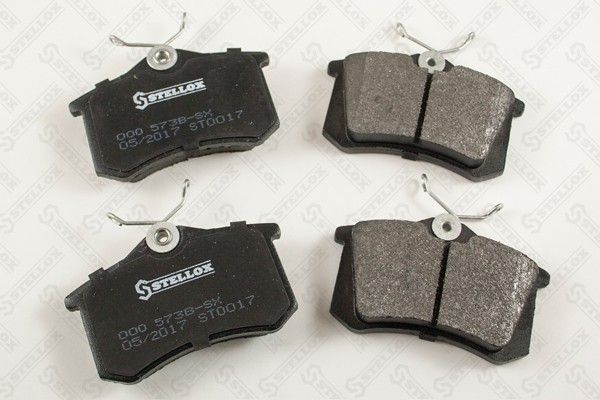 Комплект тормозных колодок, дисковый тормоз STELLOX 000573BSX