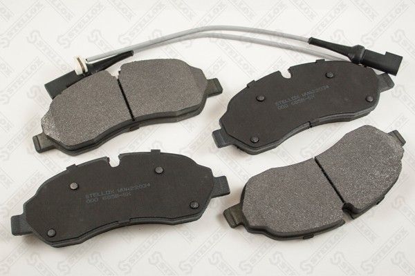 Комплект тормозных колодок, дисковый тормоз STELLOX 000685BSX