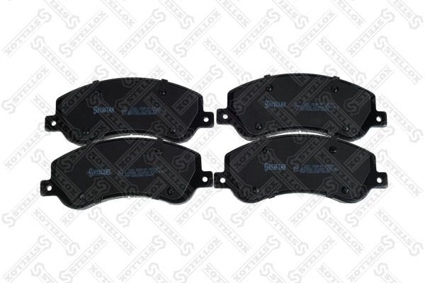 Комплект тормозных колодок, дисковый тормоз STELLOX 1261002BSX