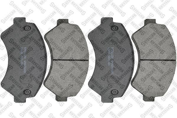 Комплект тормозных колодок, дисковый тормоз STELLOX 1286001SX