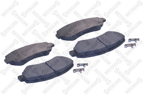 Комплект тормозных колодок, дисковый тормоз STELLOX 1329000SX