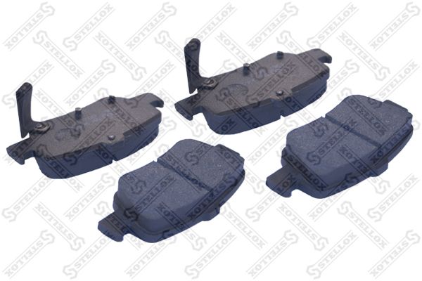 Комплект тормозных колодок, дисковый тормоз STELLOX 1367002SX