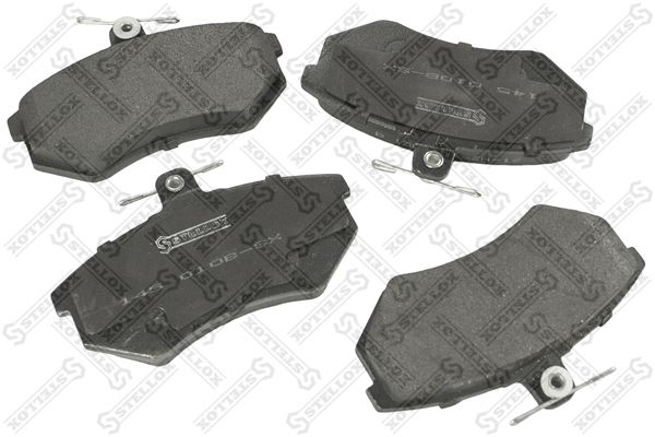 Комплект тормозных колодок, дисковый тормоз STELLOX 145010BSX