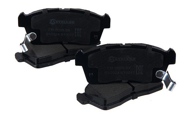 Комплект тормозных колодок, дисковый тормоз STELLOX 1528000BSX