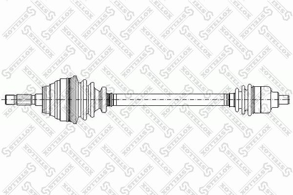 Приводной вал STELLOX 1581034SX