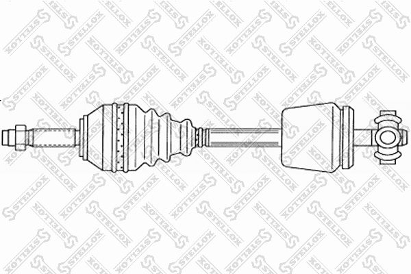 Приводной вал STELLOX 1581766SX