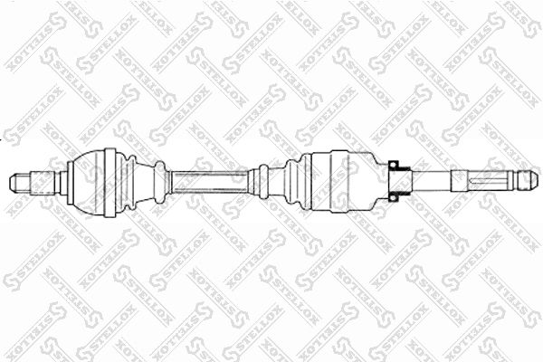 Приводной вал STELLOX 1581775SX
