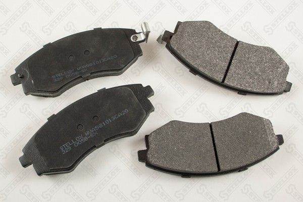 Комплект тормозных колодок, дисковый тормоз STELLOX 329005BSX