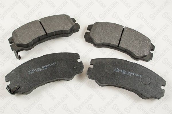 Комплект тормозных колодок, дисковый тормоз STELLOX 436022SX