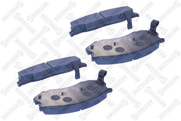 Комплект тормозных колодок, дисковый тормоз STELLOX 647004SX