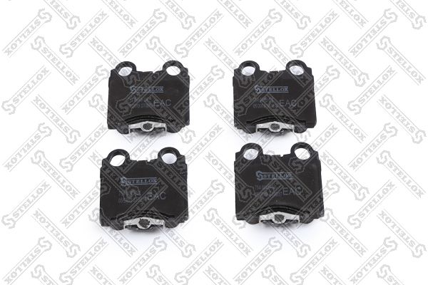 Комплект тормозных колодок, дисковый тормоз STELLOX 754004BSX