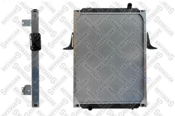 Радиатор, охлаждение двигателя STELLOX 8103392SX