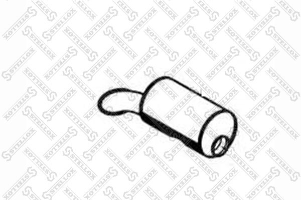 Средний / конечный глушитель ОГ STELLOX 8203003SX