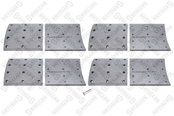 Комплект тормозных башмаков, барабанные тормоза STELLOX 8501101SX