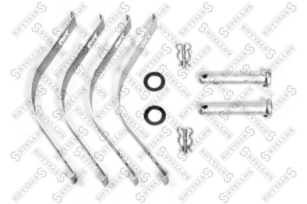 Комплект тормозных колодок, дисковый тормоз STELLOX 8501429SX