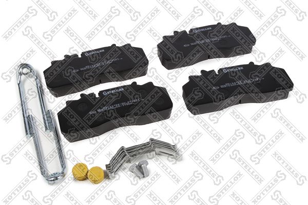 Комплект тормозных колодок, дисковый тормоз STELLOX 8511424SX
