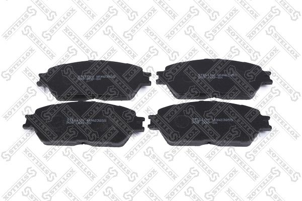 Комплект тормозных колодок, дисковый тормоз STELLOX 909000SX