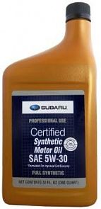 SUBARU Synthetic 5W-30 946 л. SUBARU SOA427V1410