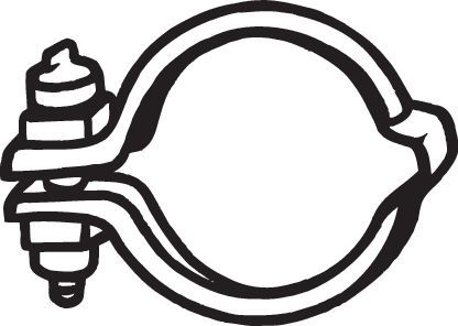 Клемма, система выпуска BOSAL 254030