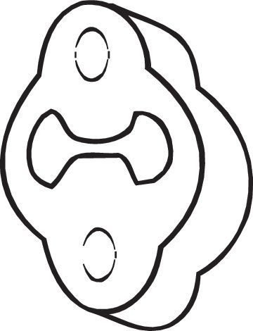 Резиновые полоски, система выпуска BOSAL 255009