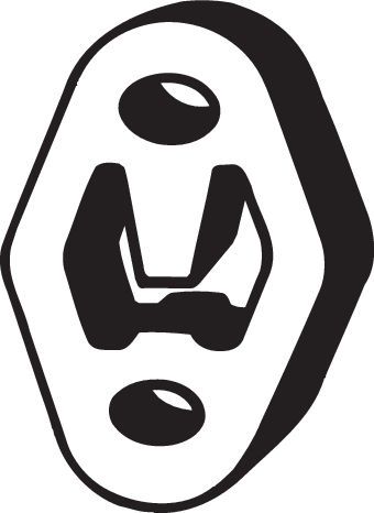 Резиновые полоски, система выпуска BOSAL 255059