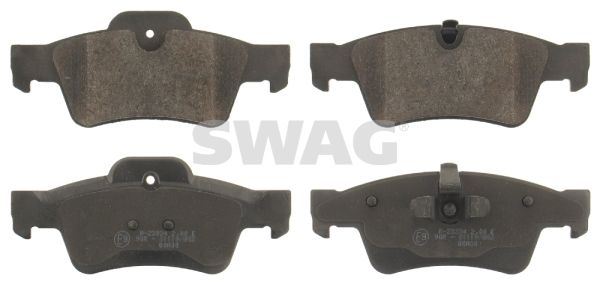 Комплект тормозных колодок, дисковый тормоз SWAG 10916615