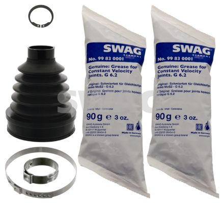 Комплект пыльника, приводной вал SWAG 60949892