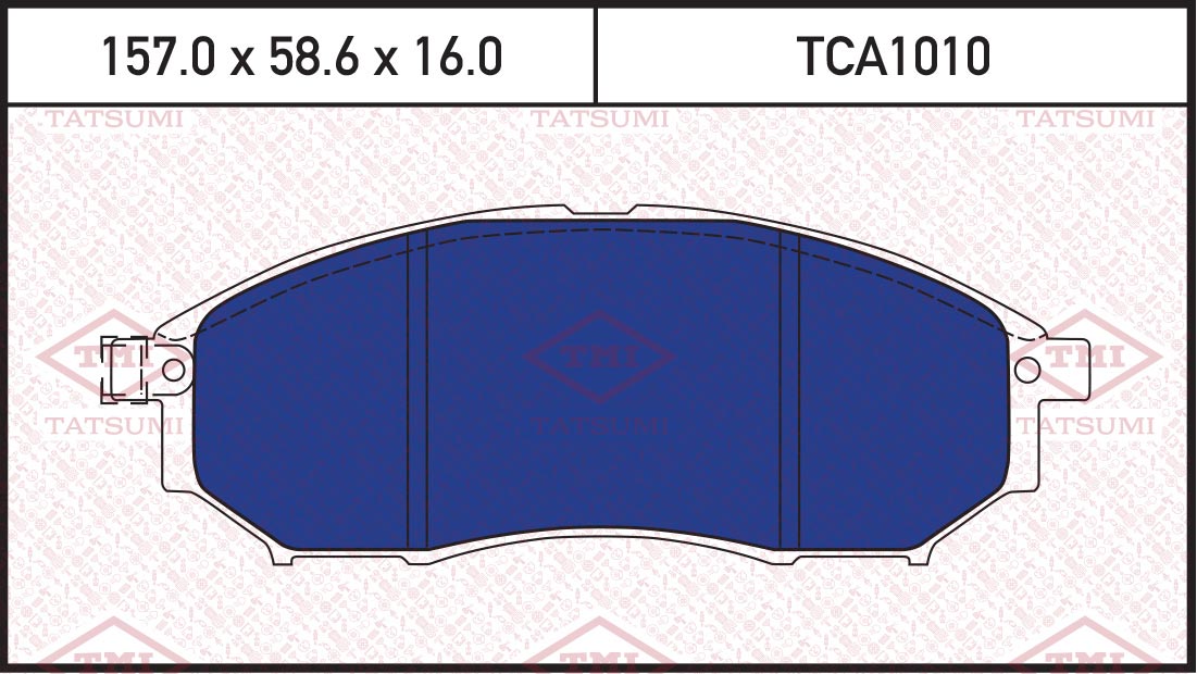 Колодки Тормозные Перед Renault Koleos 08-> Nissan Murano 03-> Infiniti G,Ex,M 0 TATSUMI TCA1010