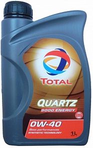TOTAL Quartz 9000 Energy 0W-40 1 л. TOTAL 195282