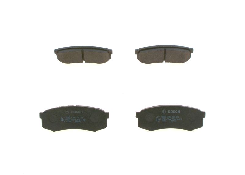 Комплект тормозных колодок, дисковый тормоз BOSCH 0986424313