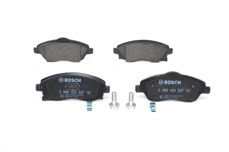 Комплект тормозных колодок, дисковый тормоз BOSCH 0986424527
