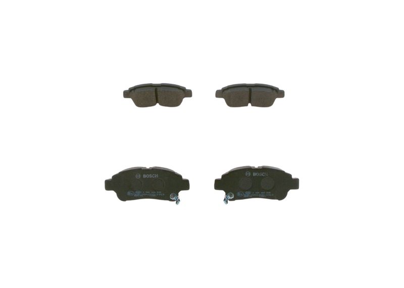 Комплект тормозных колодок, дисковый тормоз BOSCH 0986424535