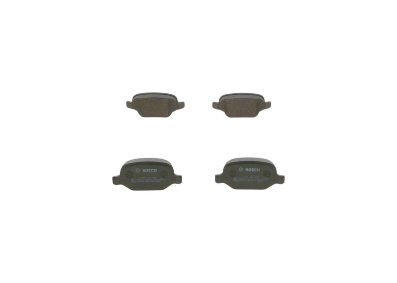 Комплект тормозных колодок, дисковый тормоз BOSCH 0986424553