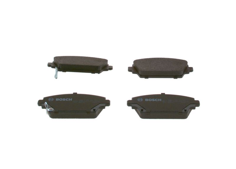 Комплект тормозных колодок, дисковый тормоз BOSCH 0986424663