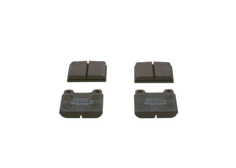 Комплект тормозных колодок, дисковый тормоз BOSCH 0986460113