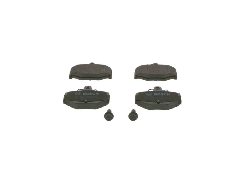 Комплект тормозных колодок, дисковый тормоз BOSCH 0986460993