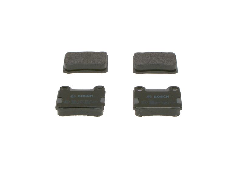 Комплект тормозных колодок, дисковый тормоз BOSCH 0986466871
