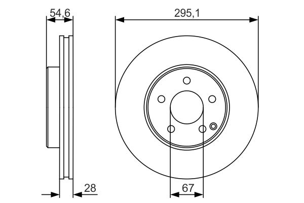 Тормозной диск BOSCH 0986479R99