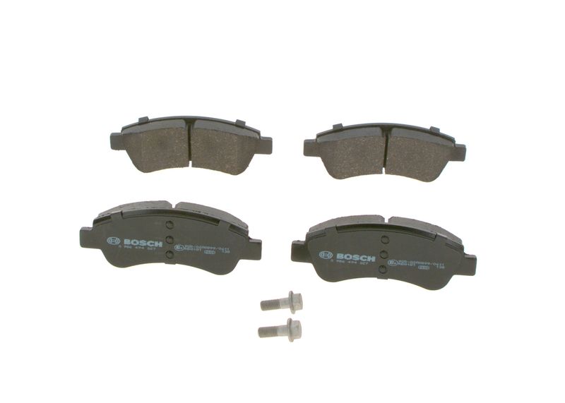 Комплект тормозных колодок, дисковый тормоз BOSCH 0986494027