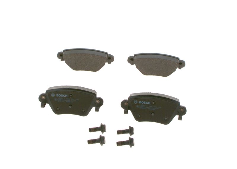 Комплект тормозных колодок, дисковый тормоз BOSCH 0986494046