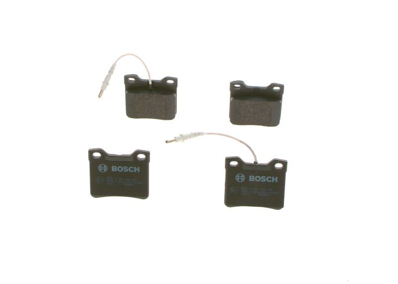 Комплект тормозных колодок, дисковый тормоз BOSCH 0986494055